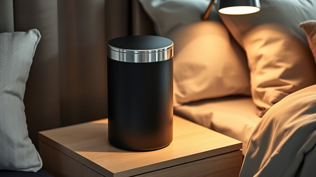 choosing practical bedside trash cans