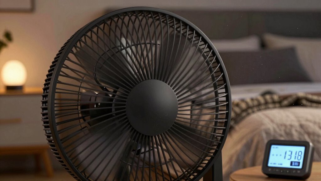 choosing quiet bedroom fans