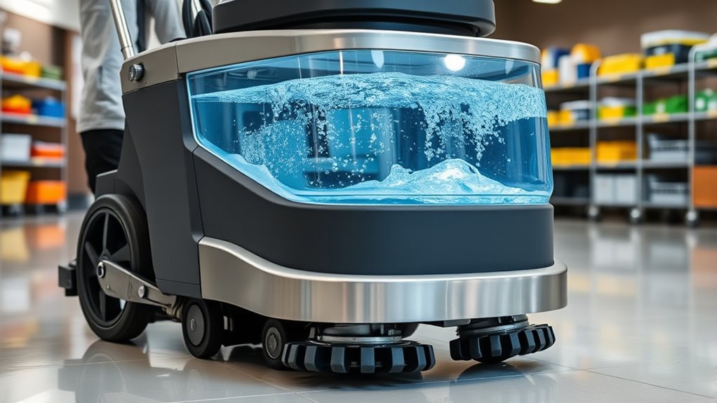 choosing the right floor scrubber