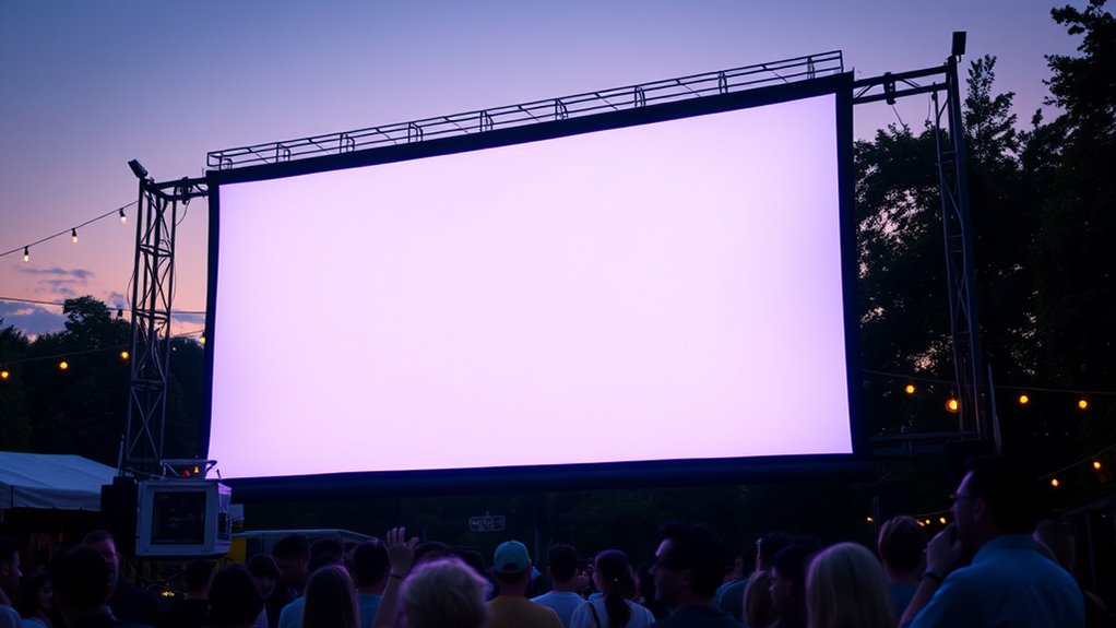 choosing the right projection screen