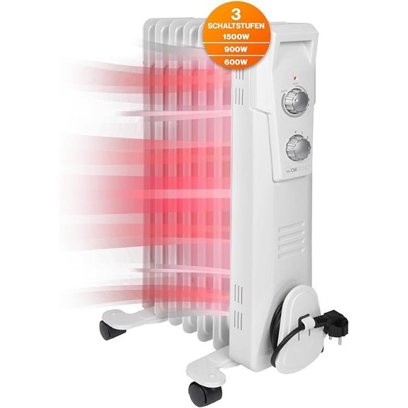 Clatronic Öl-Radiatorheizung 1500W 7 Rippen