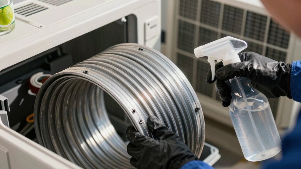 clean coils for efficiency