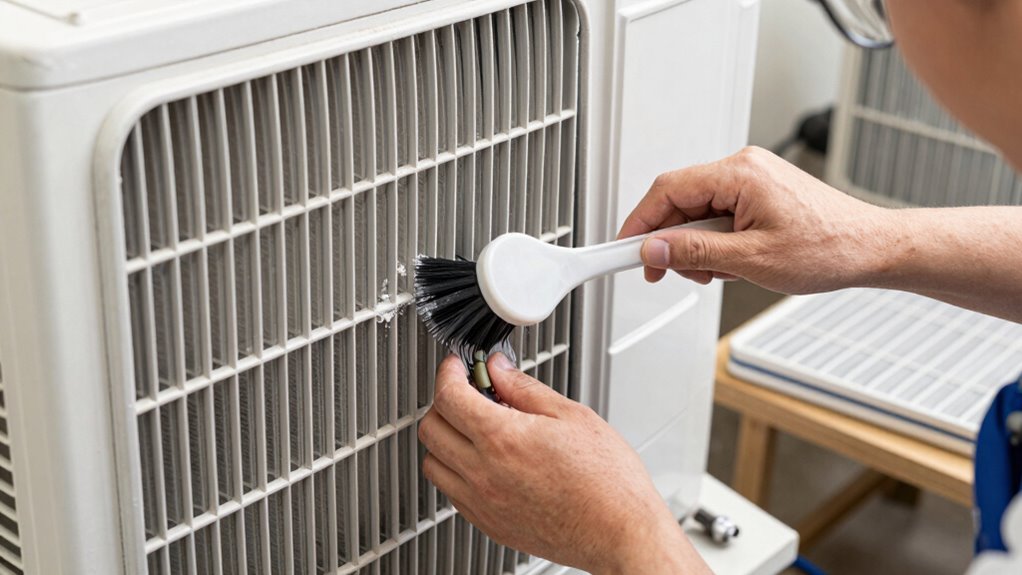 Reinigen Sie den Wärmetauscher regelmäßig