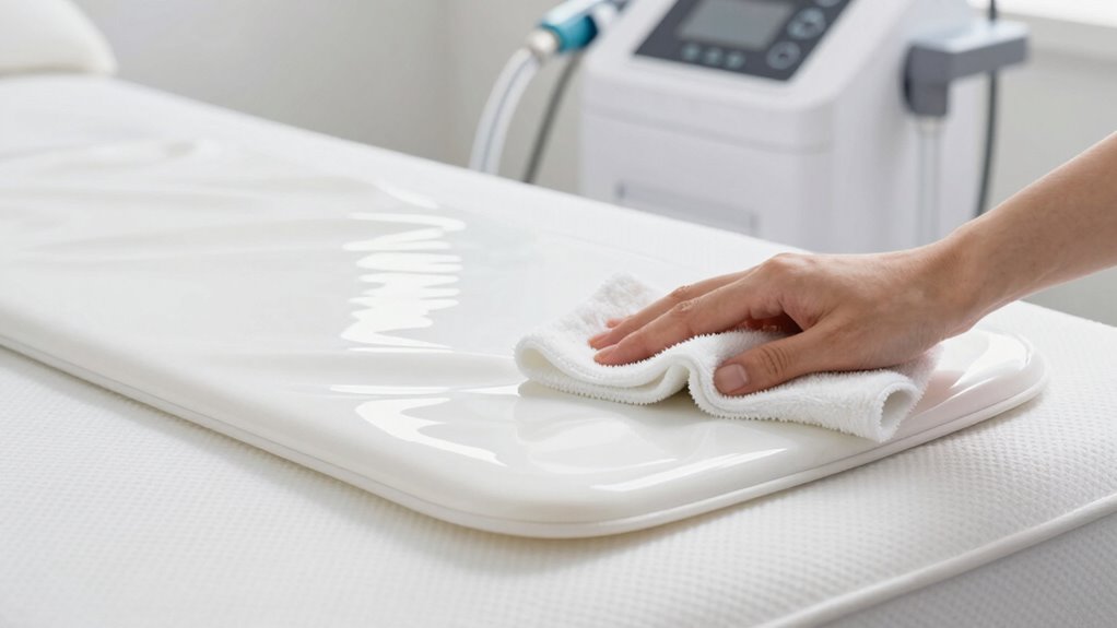 Reinigen Sie regelmäßig den Matratzenschoner