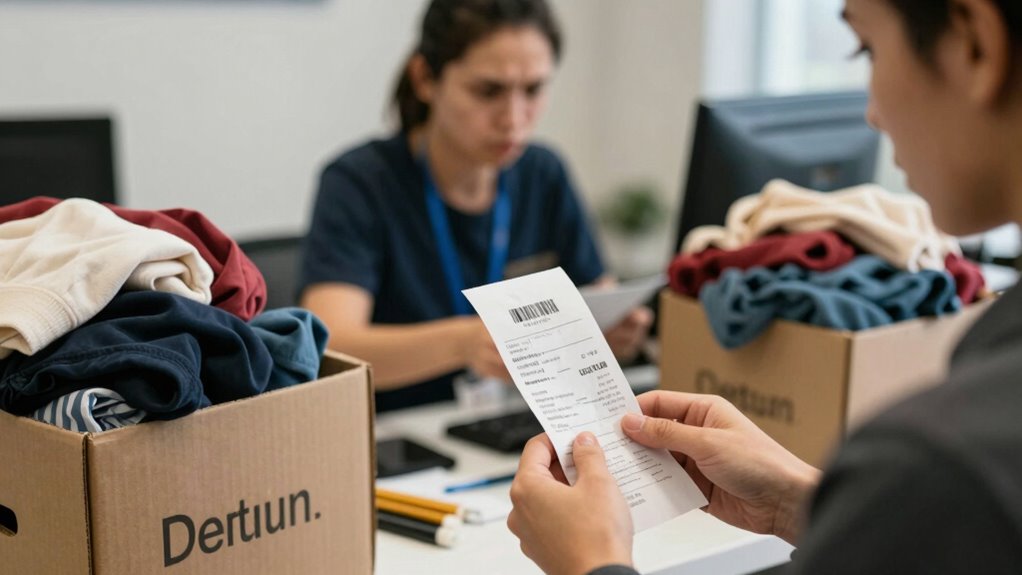 clear return policy communication