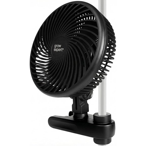 Grow Clip Fan mit EC-Motor und 10 Geschwindigkeiten