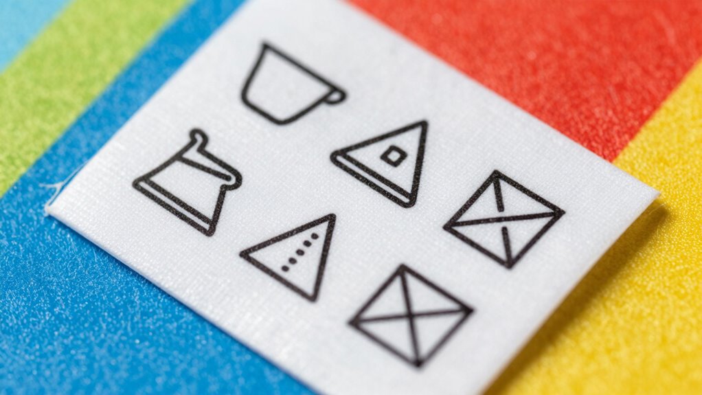 clothing care symbols guide