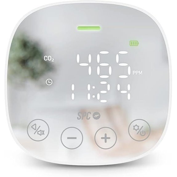 SPC CO2 Luftqualitätsmonitor mit Alarm
