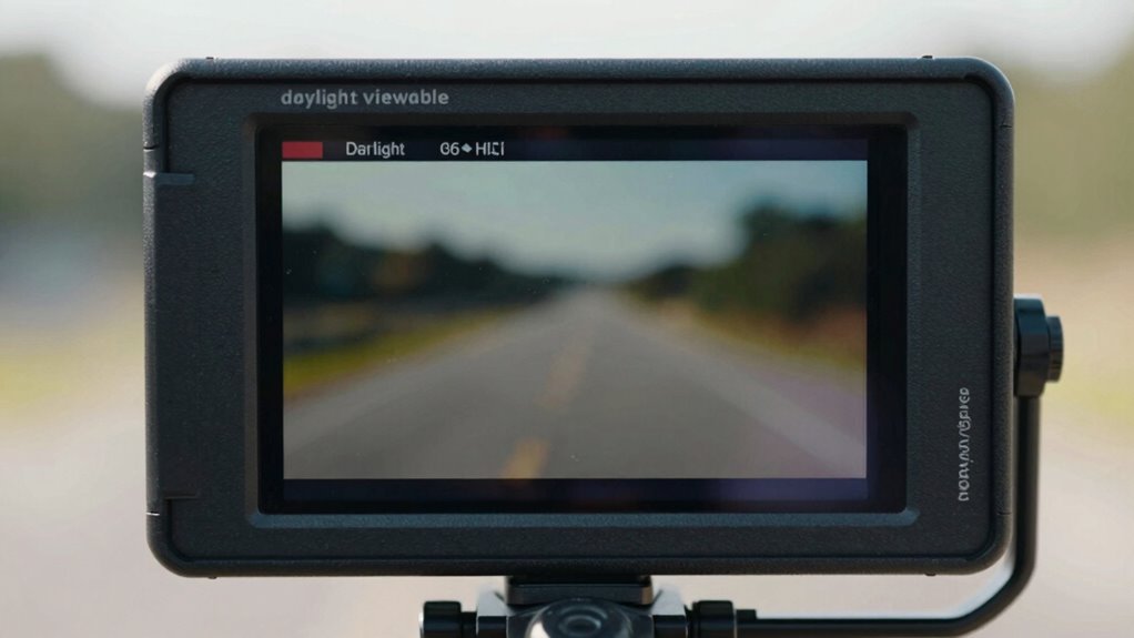 color accuracy and daylight visibility