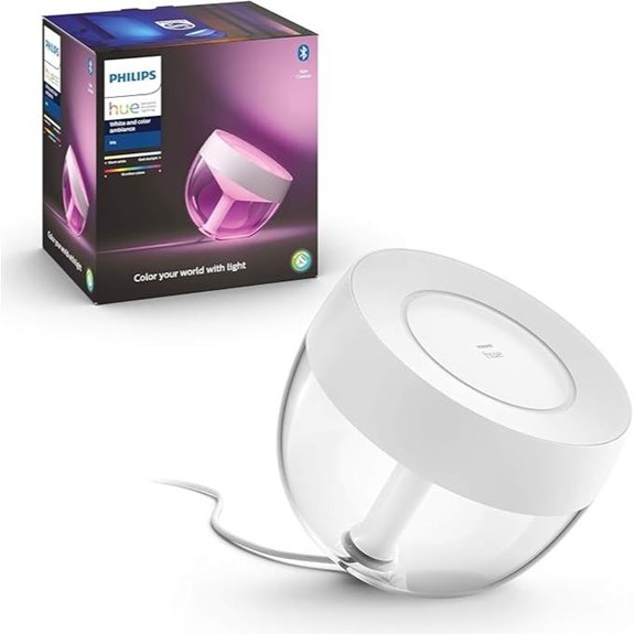Philips Hue Iris Weiß & Farbton-Ambiente LED Tischleuchte