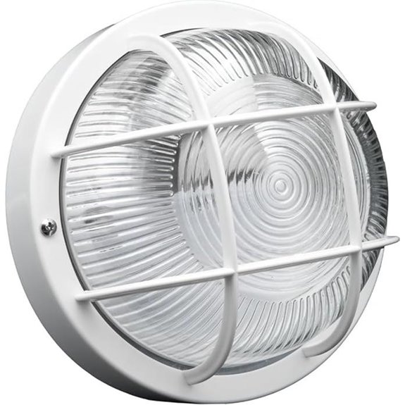 Brennenstuhl 1270720 Coloured Round Lamp IP44 100W weiß