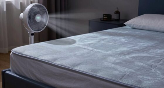 comparing bed fans and pads