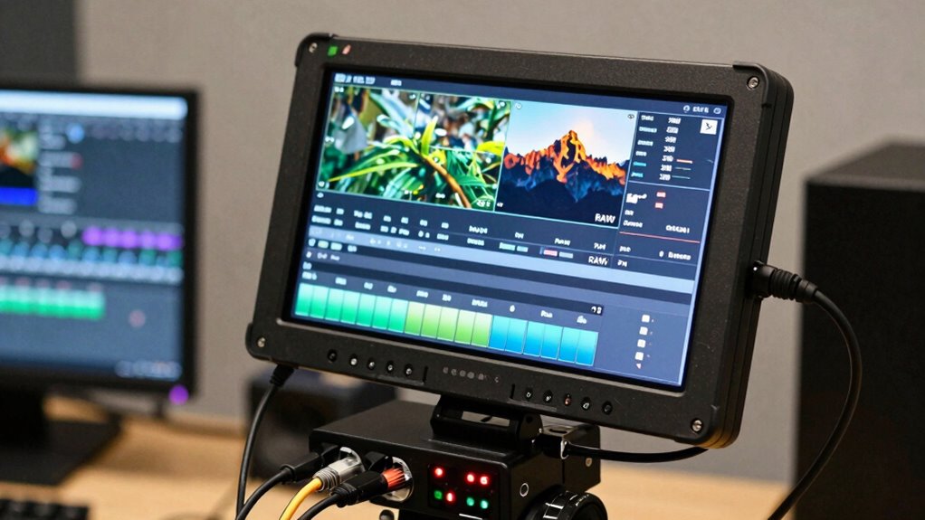 Konfigurieren Sie die Monitor-Aufnahmeeinstellungen