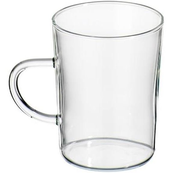 Bohemia Cristal 093/006/023 Teegläser konisch mit Henkel 0,2 l Satz von 6