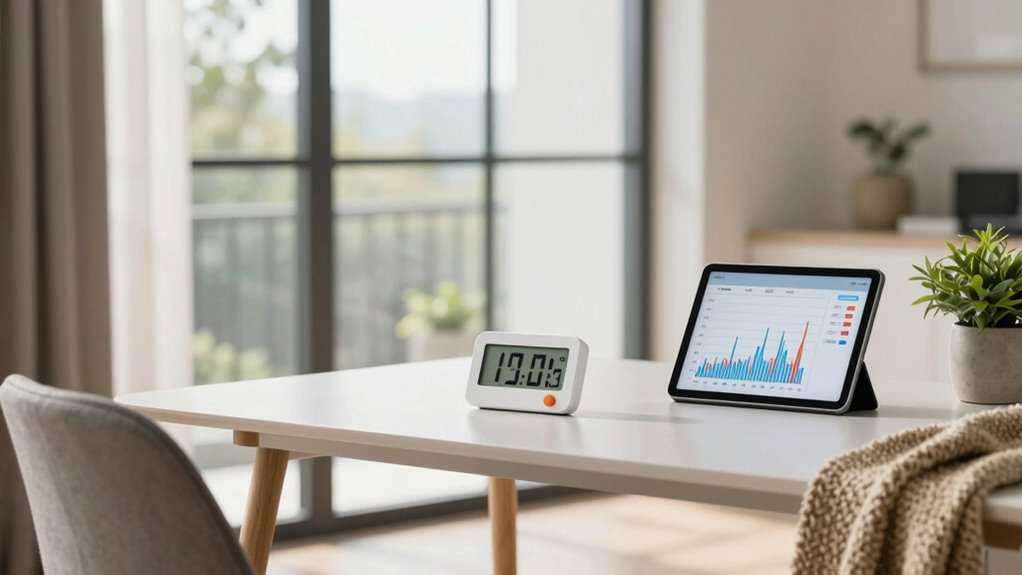 konsequente tägliche Messroutine