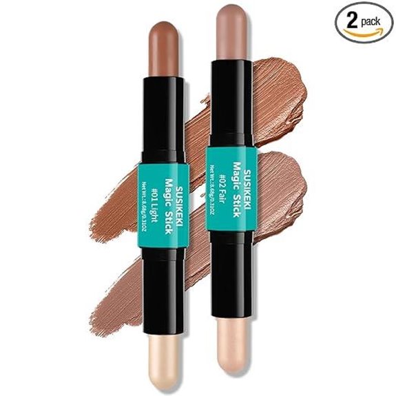 Kontur-Stick-Makeup-Duo für das Gesichtsformen