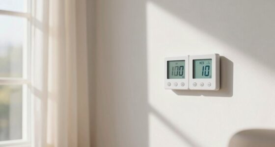 Kontrolliere Feuchtigkeit und Temperatur