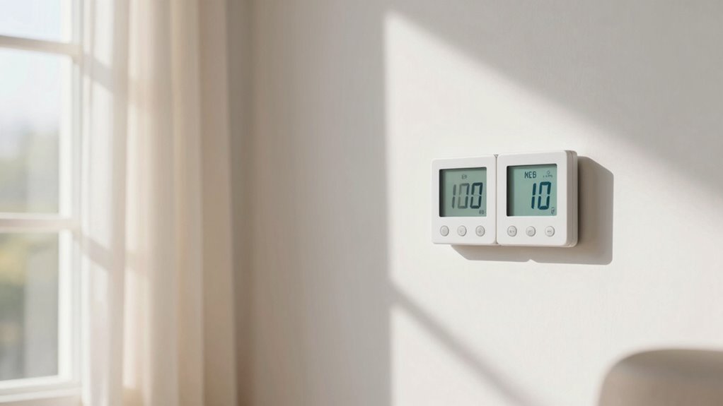 Kontrolliere Feuchtigkeit und Temperatur