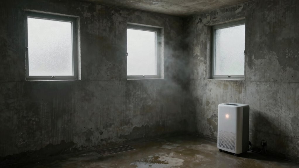 controlling basement indoor moisture