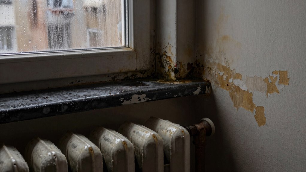 Lufthaltung der Feuchtigkeit verhindert Schimmel