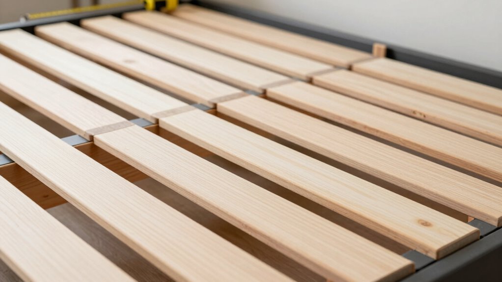 korrekter Lattenabstand verbessert die Unterstützung