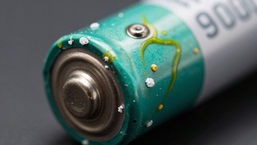 Korrosion-Signale Batterie