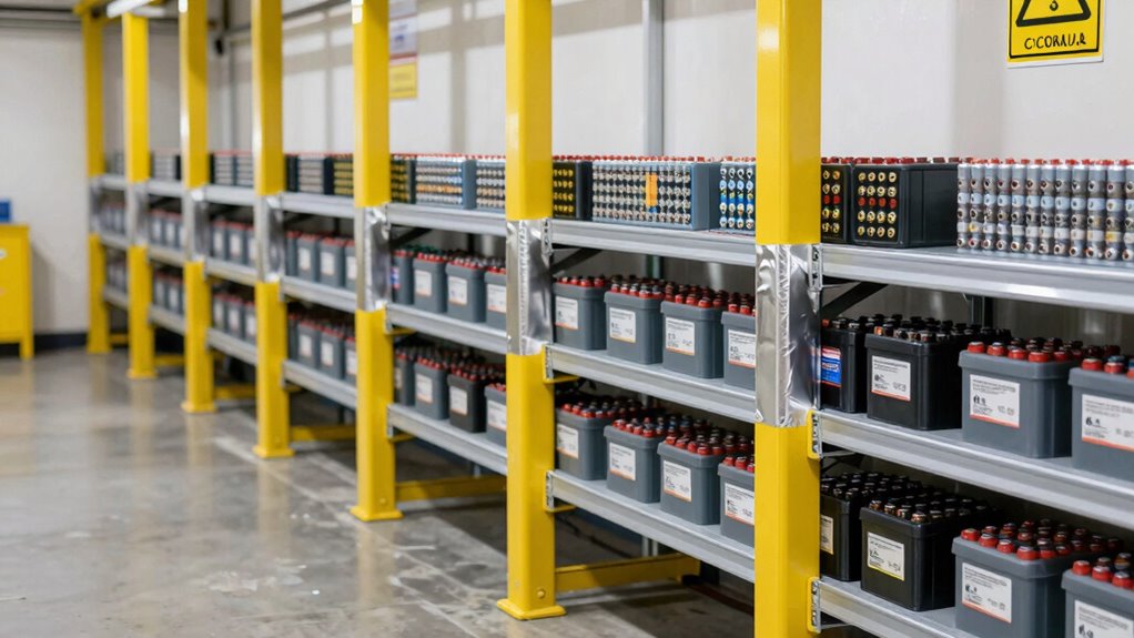 Poles abdecken sicher lagern