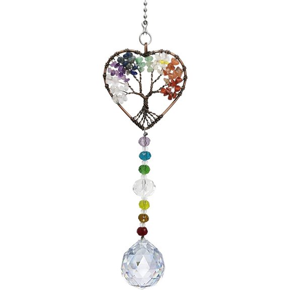 Kristall-Baum-des-Lebens Fenster-Sonnenfänger-Ornament