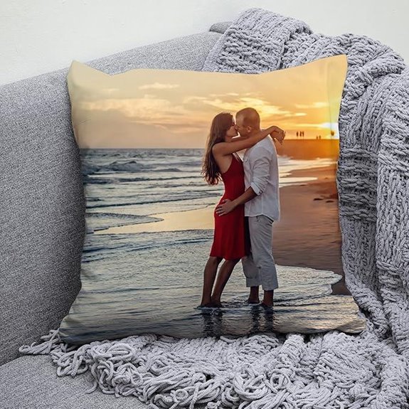 Personalisierte beidseitige Foto-Kissen 40x40 cm
