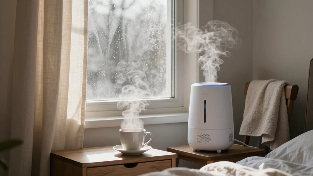 tägliche Aktivitäten erhöhen die Luftfeuchtigkeit im Schlafzimmer