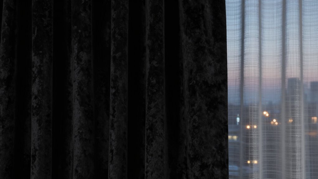 dark tightly woven blackout