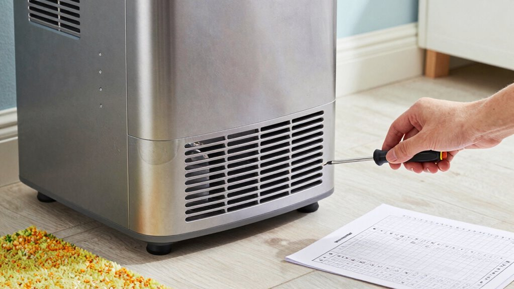 dehumidifier upkeep routine