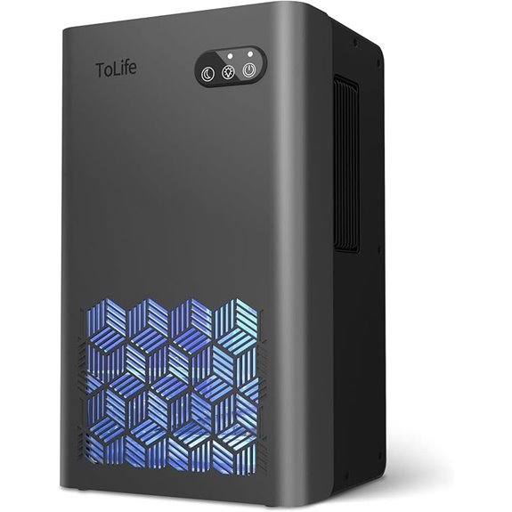 ToLife 1000 sq.ft Dehumidifier with LED Light