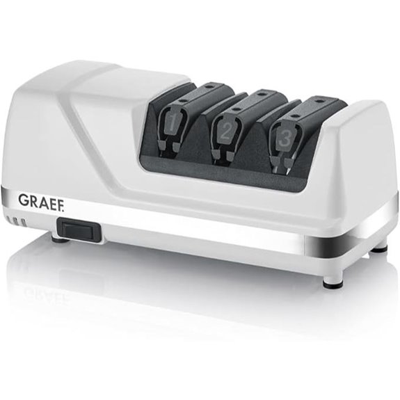 Graef Diamant-Messerschärfer CC 120 DE Weiß - Schwarz