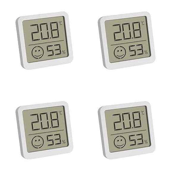 TFA Digitaler Indoor-Thermo-Hygrometer (Weiß)