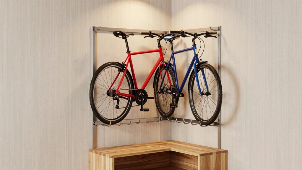 diy affordable bike storage