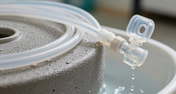 drain and store safely