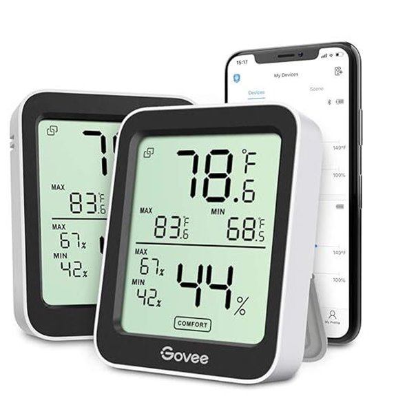 Govee Bluetooth Hygrometer Thermometer 2-Pack