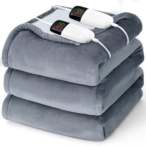 dual control king size blanket