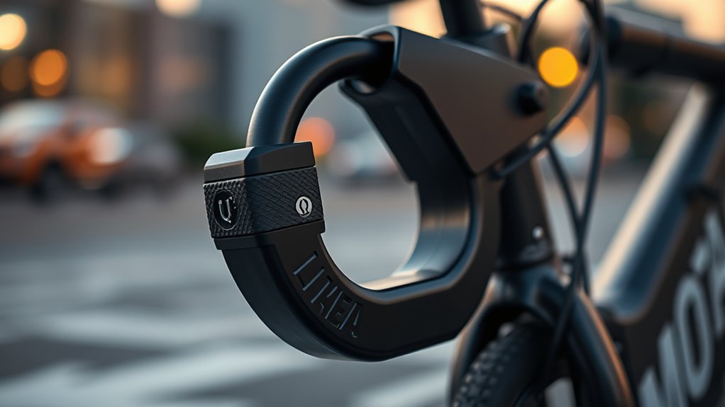 e bike security lock features