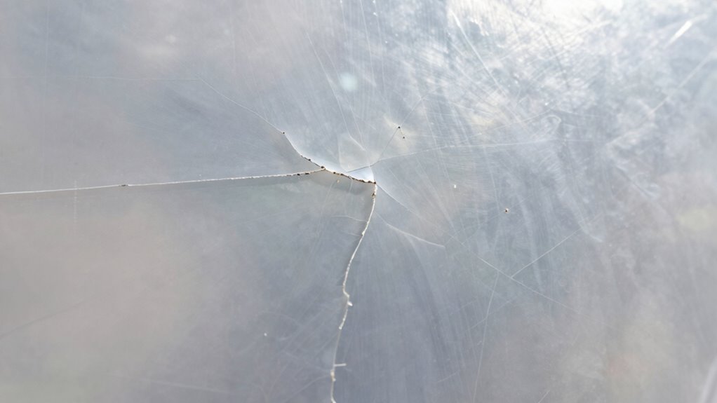 Frühe Anzeichen von Materialermüdung