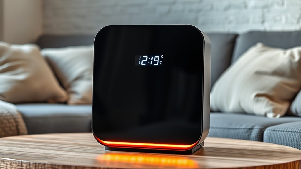 einfach zu lesende Temperatureinstellungen