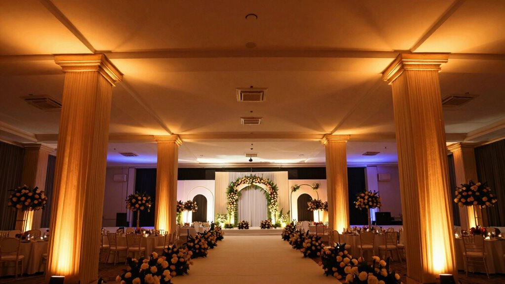 effective layered venue lighting