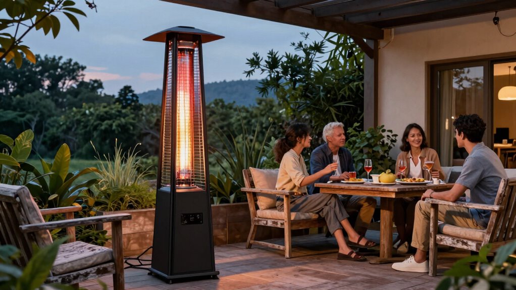 Effektive Außen-infrarotheizung