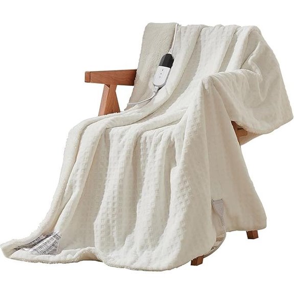 Elektrische Decke mit Timer und weichem Flanell