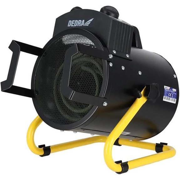 DEDRA 3.0kW Elektro-Fan-Heizgerät mit Thermostat