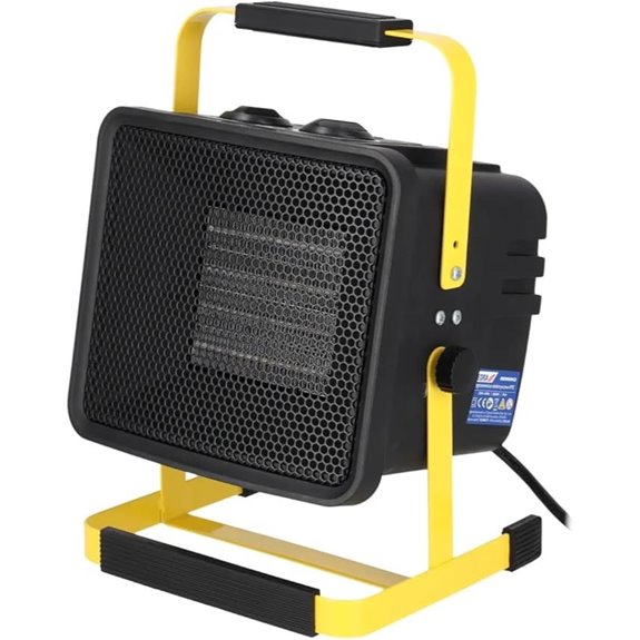 DEDRA 2kW Elekt heater mit Thermostat und Modi