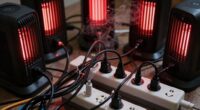 Elektrische Gefahren mit Steckleisten