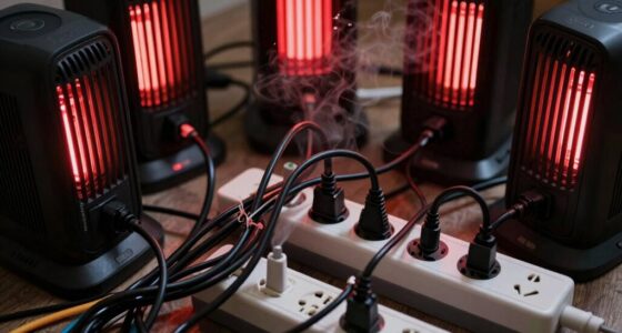 Elektrische Gefahren mit Steckleisten