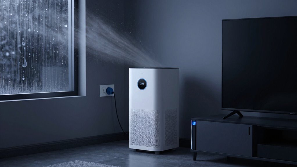 elektronische Geräte erhöhen die Luftfeuchtigkeit